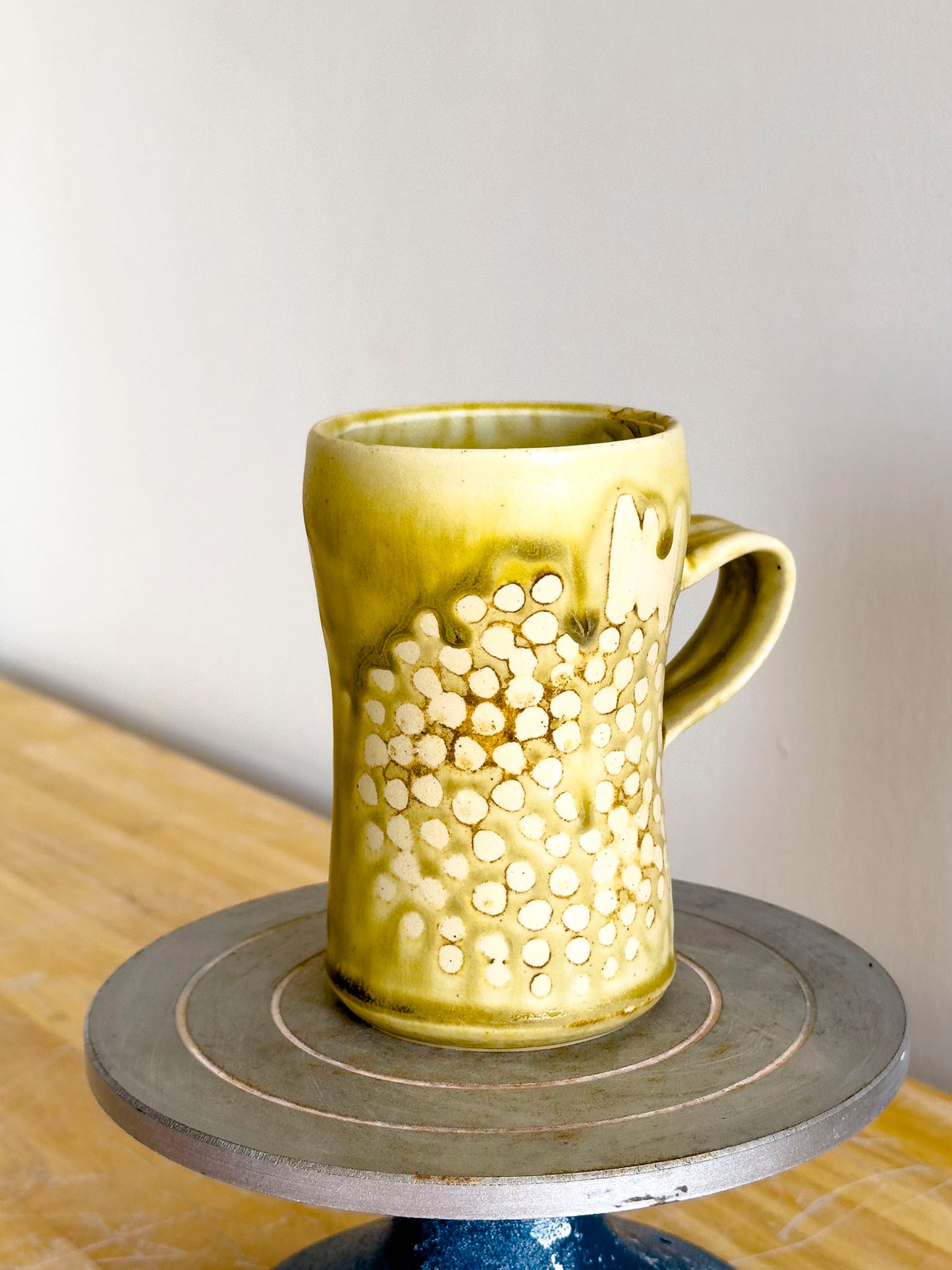 Handmade Mug - Amber Ash #1 - OOAK
