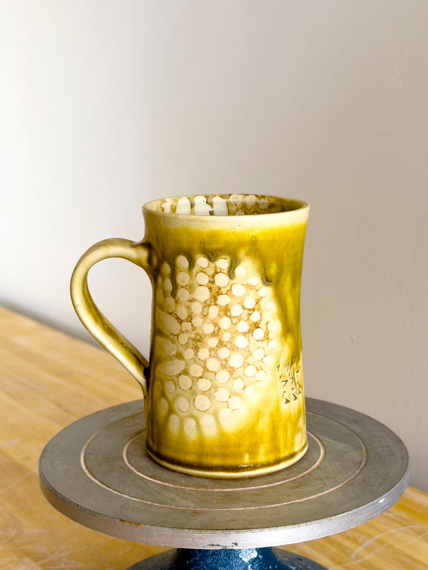 Handmade Mug - Amber Ash #3 - OOAK