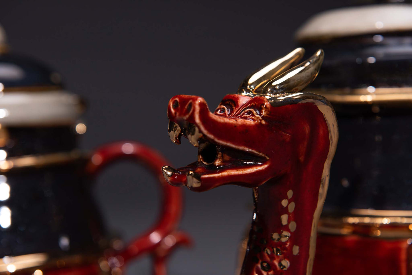 Uncle Iroh's Tea Set - Red Dragon