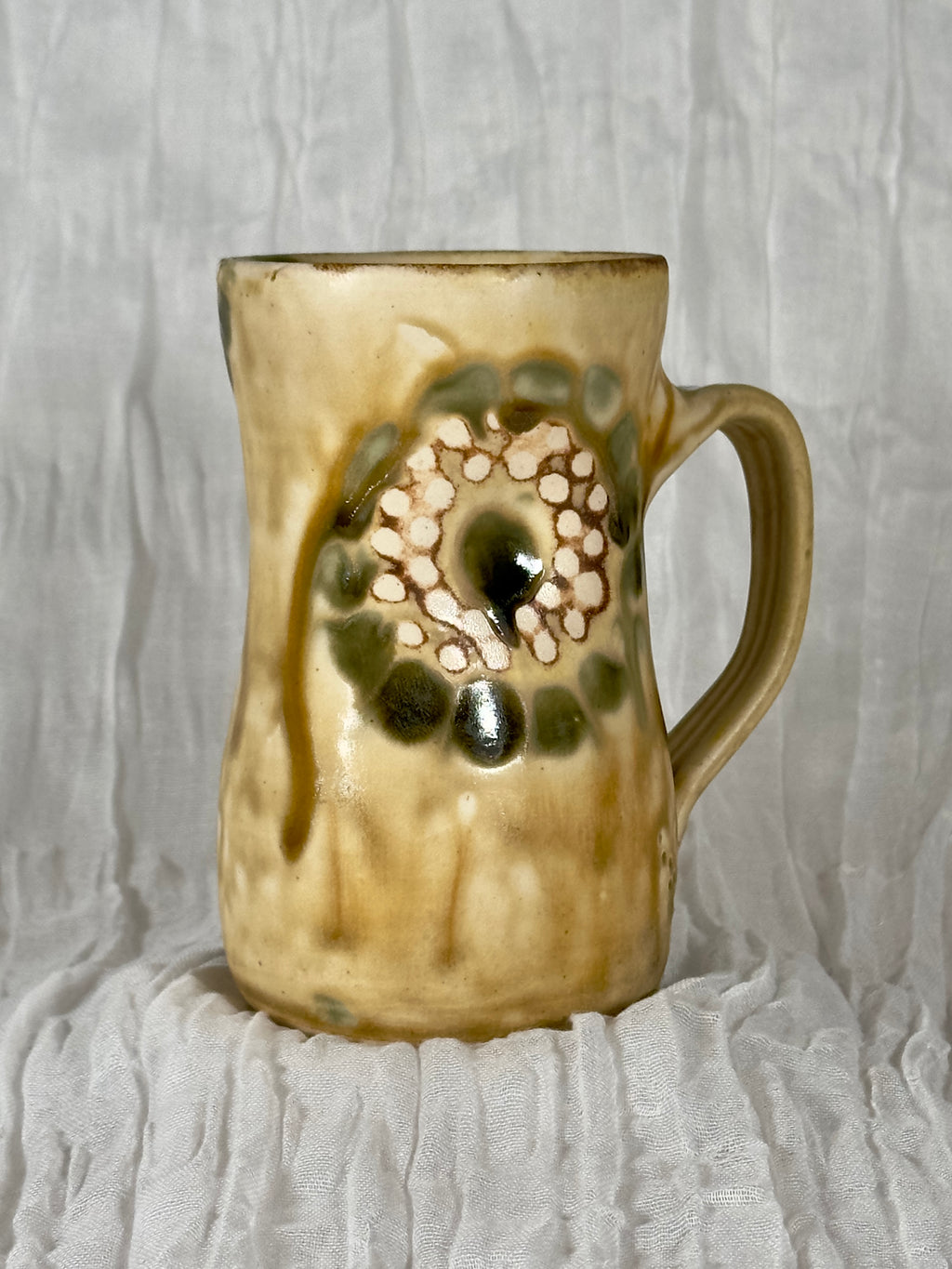 Handmade Mug 24 oz- Amber Onyx #1 - Jordan King Clay