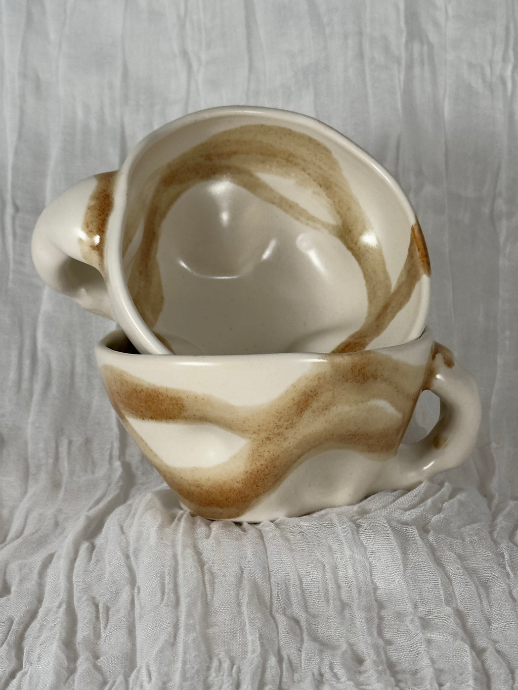 Handmade Organic Soup Mug - Jordan King Clay