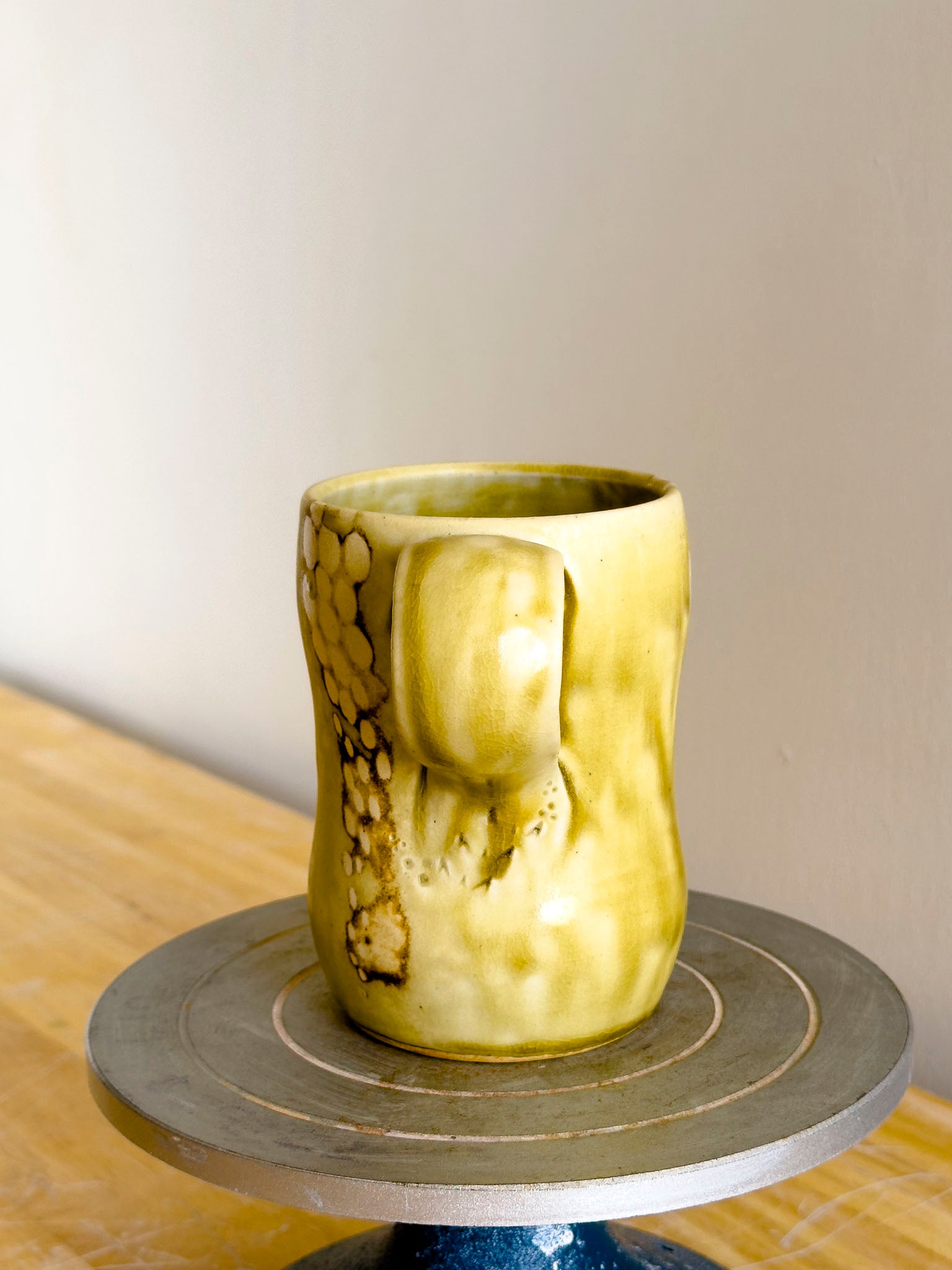 Handmade Mug - Amber Ash #8 - OOAK - Jordan King Clay
