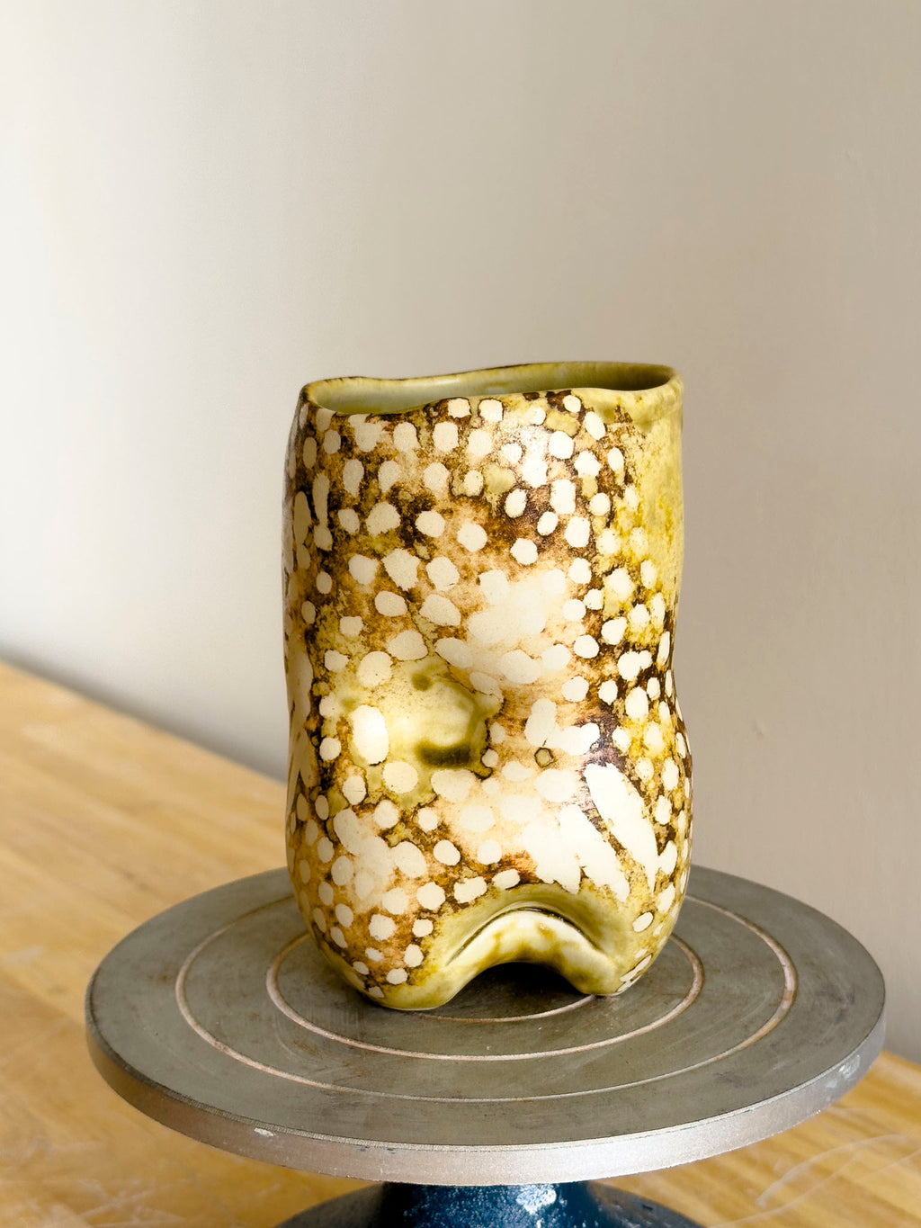 Handmade Cup - Amber Ash Seloura #3 - Jordan King Clay