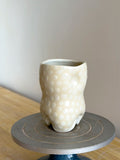 Handmade Cup - Frosted Earth Seloura #5 - Jordan King Clay