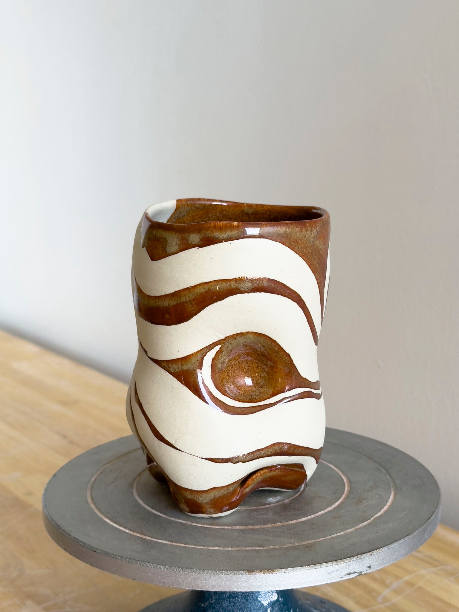 Handmade Cup - Auburn Petra Seloura #1 - Jordan King Clay