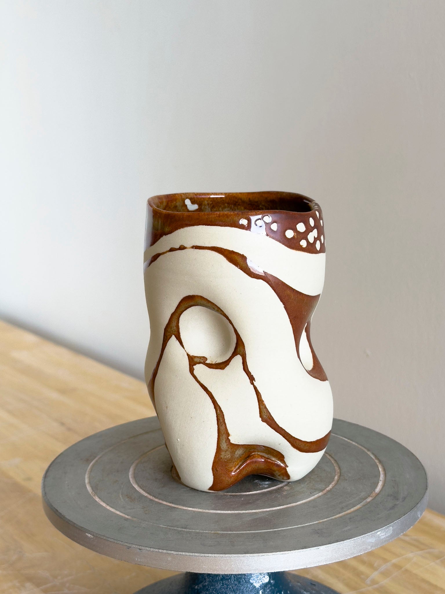 Handmade Cup - Auburn Petra Seloura #2 - Jordan King Clay