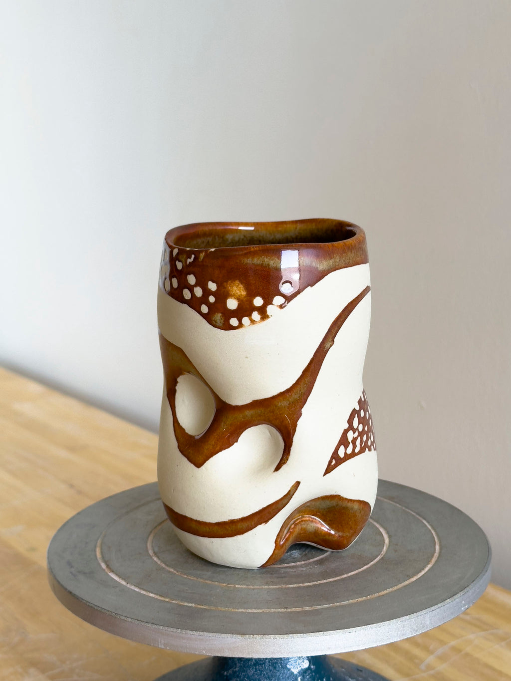 Handmade Cup - Auburn Petra Seloura #2 - Jordan King Clay