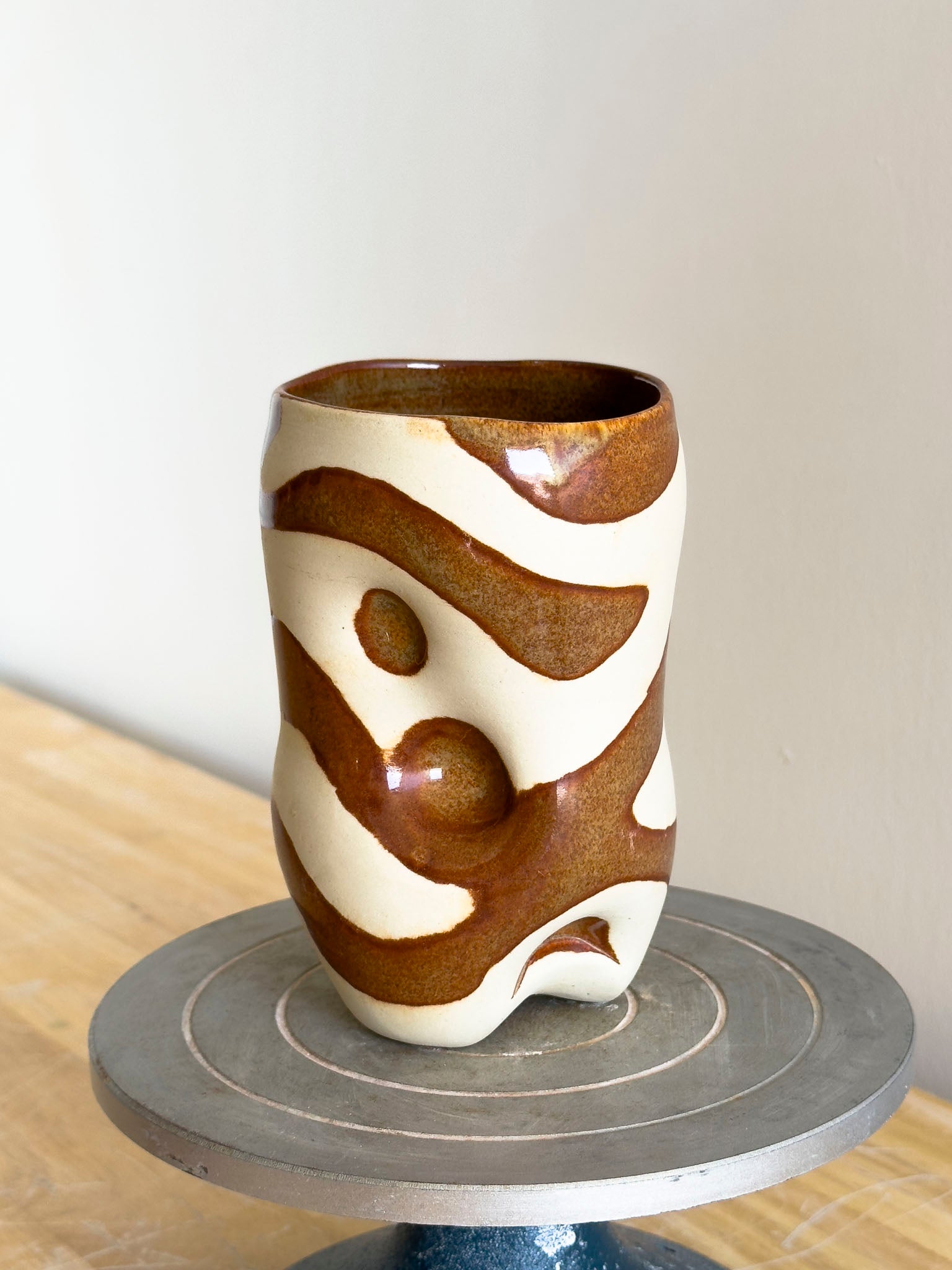 Handmade Cup - Auburn Petra Seloura #3 - Jordan King Clay