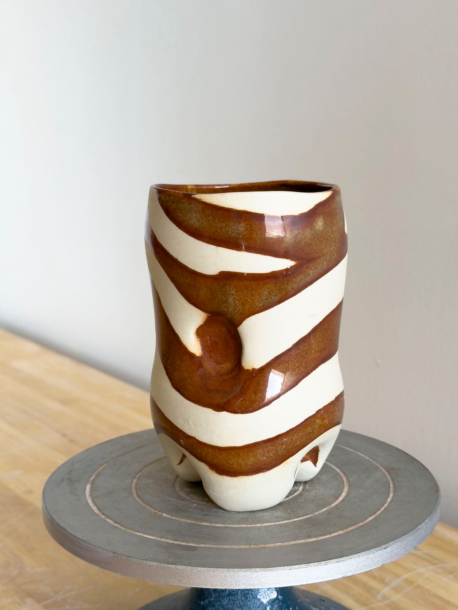 Handmade Cup - Auburn Petra Seloura #3 - Jordan King Clay