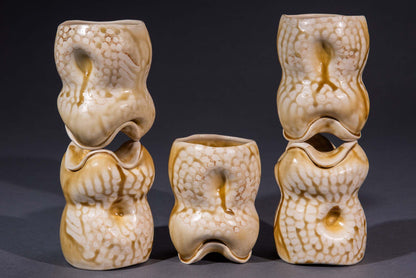 Seloura Ceramic Cup Set - Amber Ash