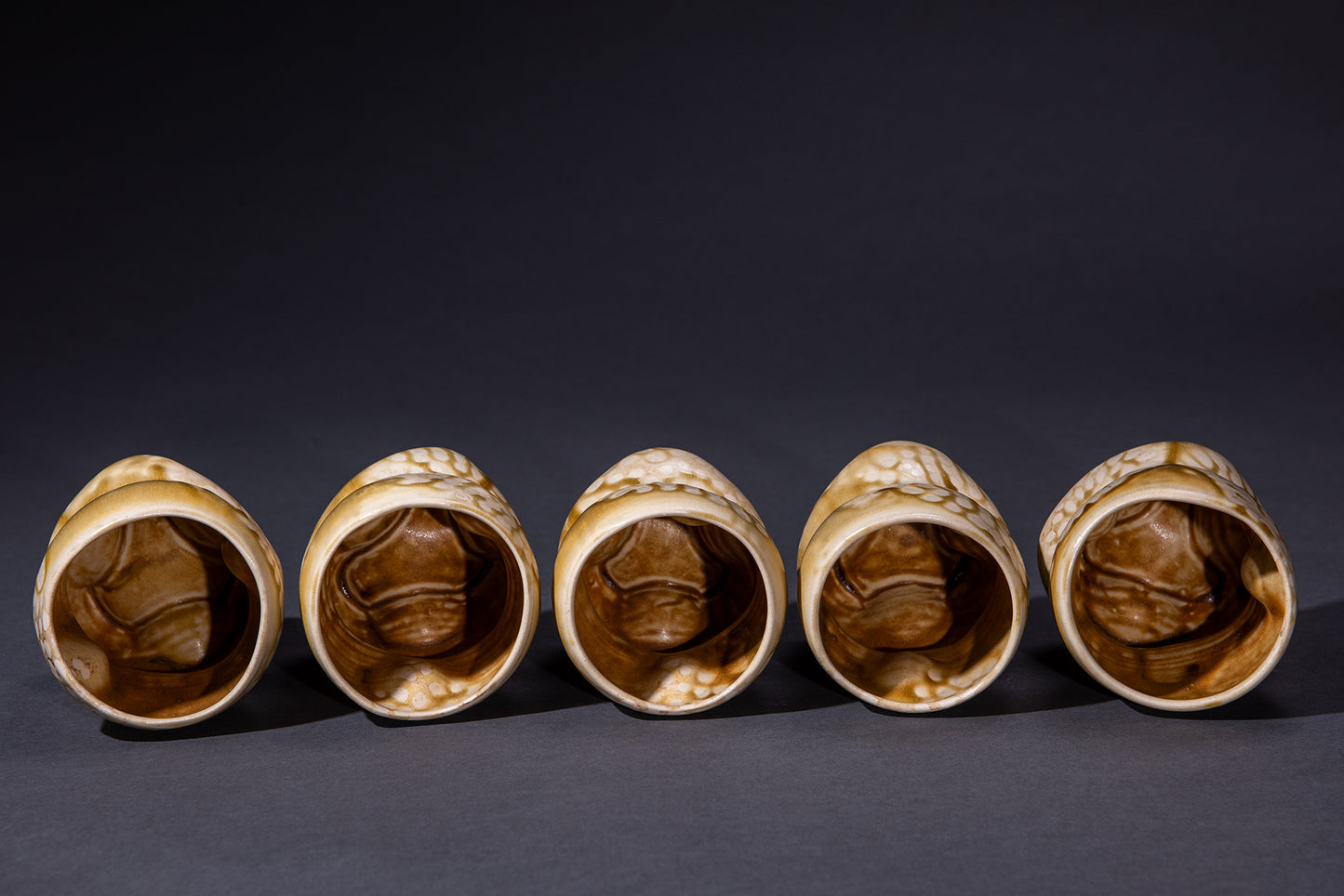 Seloura Ceramic Cup Set - Amber Ash